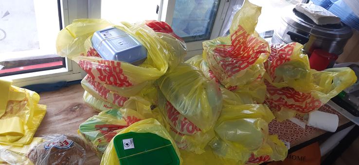 Food Packs Ready For Delivery 